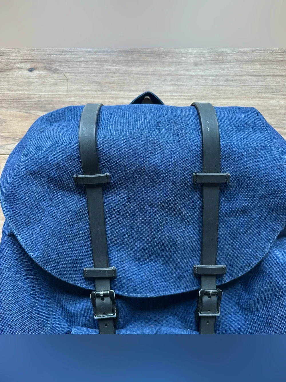 Herschel Supply Co. Little America backpack Laptop Padded Blue With Black Straps